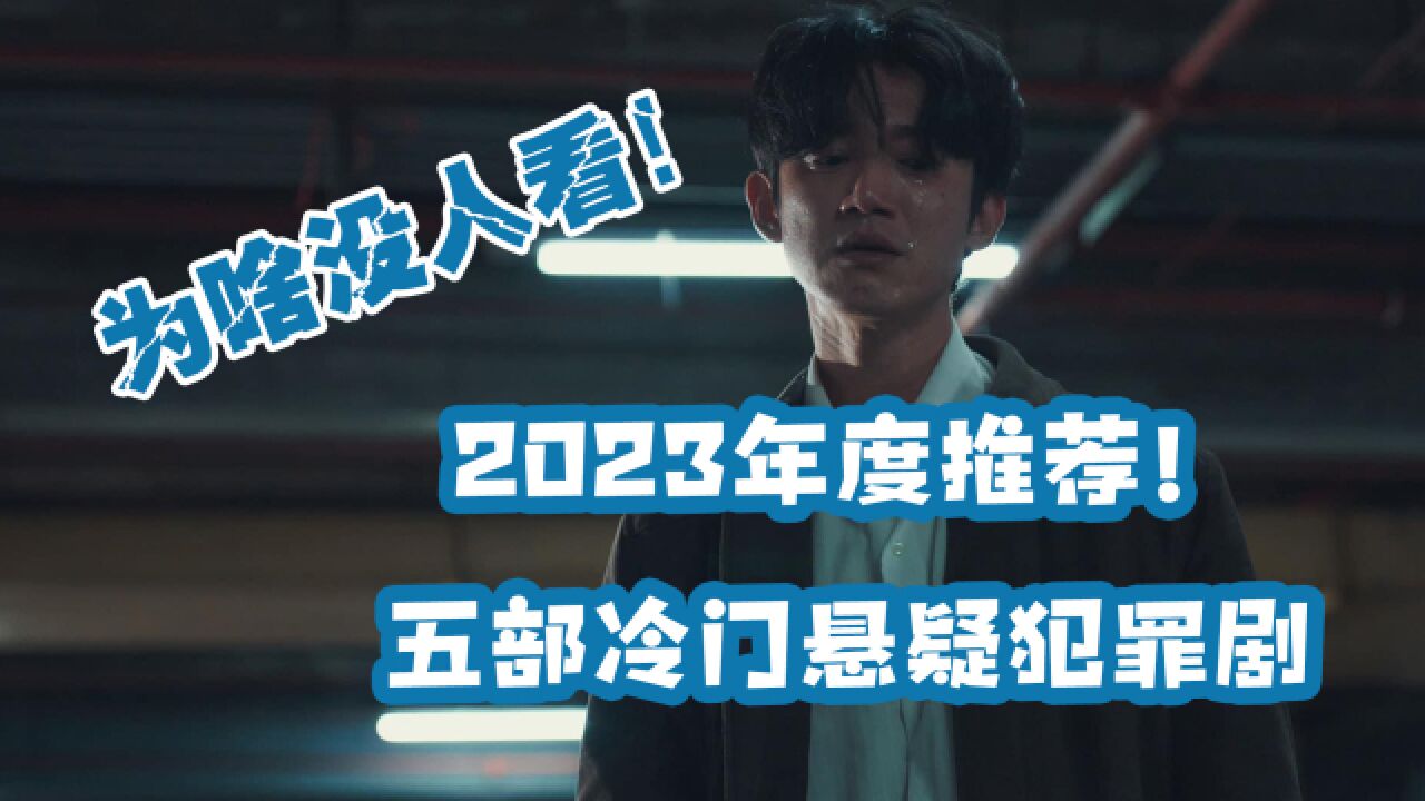 2023最新出炉!年度推荐!五部冷门悬疑犯罪剧!