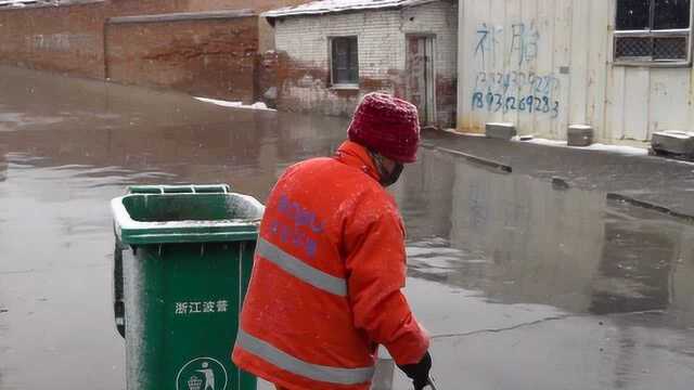 陵川县2019年第一场雪到来了!