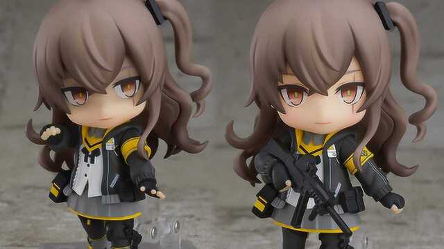 《少女前线》鼻梁收割者UMP45登陆GSC粘土人手办