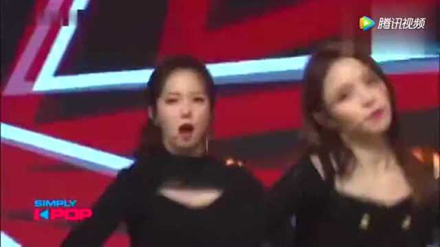 CLCBlackDressSimplyKPop韩国美女组合!