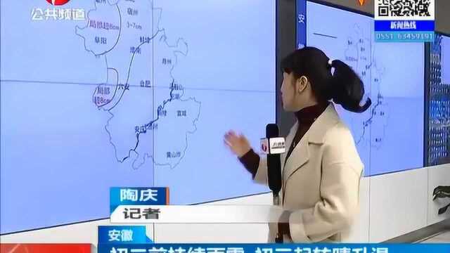 安徽:雨雪持续不歇,初二前持续雨雪,初三起转晴升温