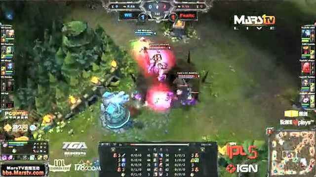 [玩加考古]IPL5 WE VS FNC 第三局