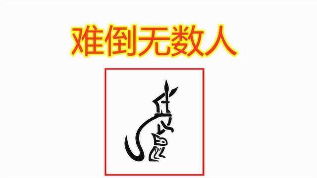 看图猜汉字:这张图是2个字组成的,根据笔画你能猜出是什么字吗