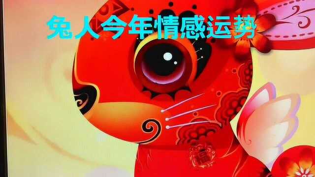 生肖兔今年情感运势