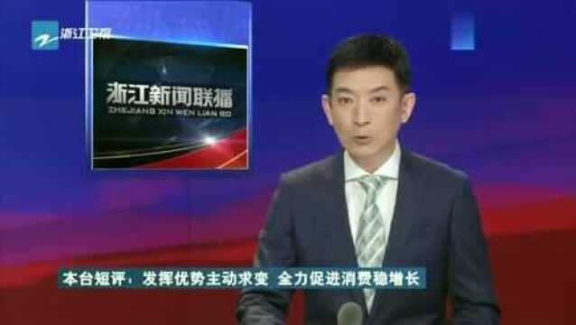 发挥优势主动求变全力促进消费稳增长