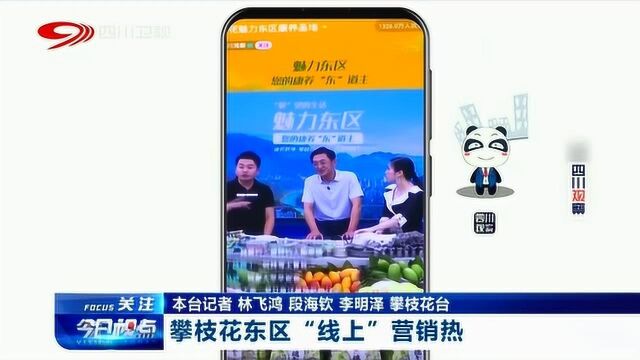 区长亲上线!攀枝花东区“线上”营销热