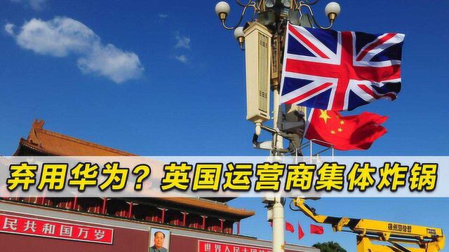 英国政府跟随美国步伐?英国运营商集体炸锅,弃用华为代价太大了