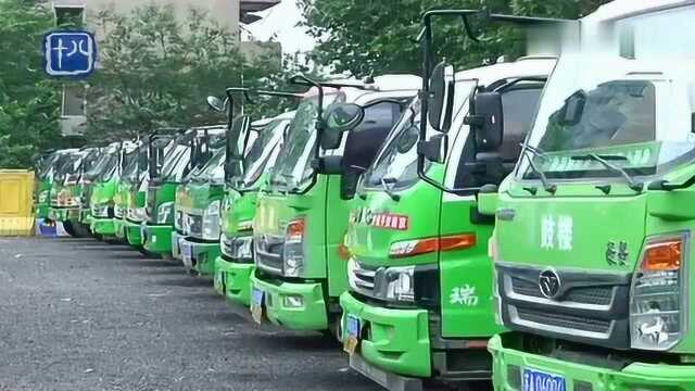 鼓楼区“五小工程车”统一换新装