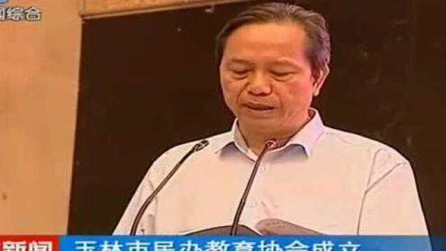 玉林市民办教育协会成立