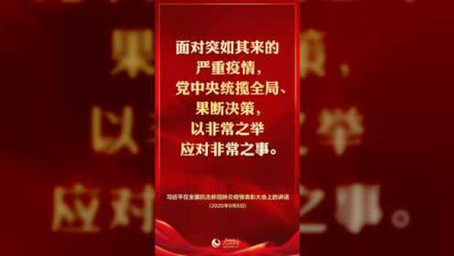 全国抗击新冠肺炎疫情夺取重大战略成果的“制胜密码”