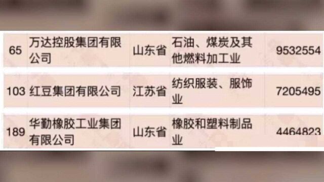 民营500强,哪些轮胎企业上榜