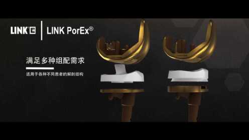 LINK PorEx ®黄金膝关节系统在中国隆重上市