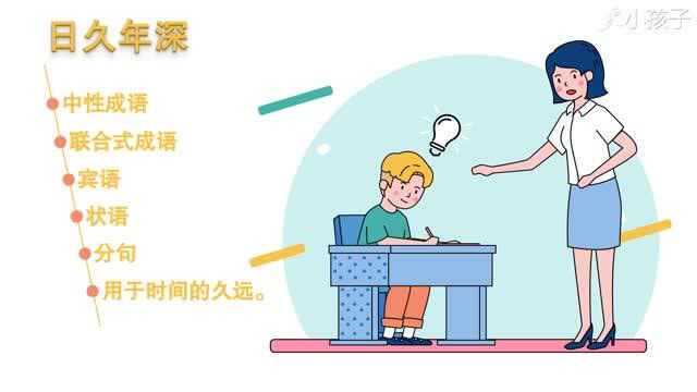 一分钟了解日久年深的出处、释义、近反义词小孩子点读