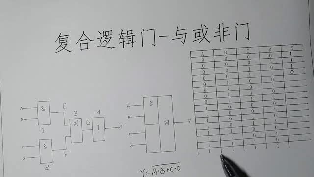 7数字电路基础与或非门(七)