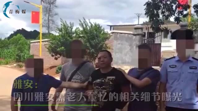 起底雅安黑老大董忆:有人怕他不敢回家,自制刑罚听着都吓人