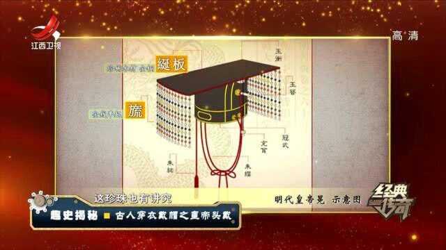 趣闻揭秘2:解密明朝天子冕冠的标准款式,绝对刷新你的三观