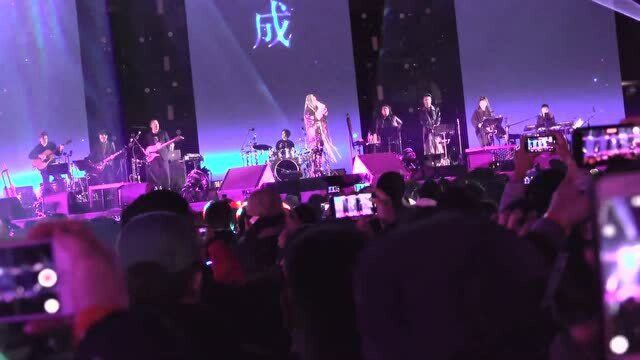 等待已久的张惠妹跨年演唱会饭拍合集《人质》Live