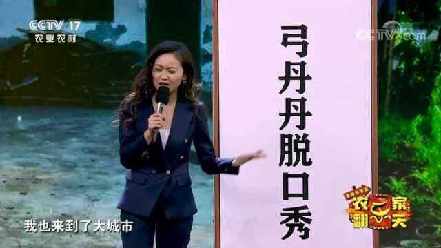 弓丹丹表演脱口秀《斜杠青年》,太精彩了