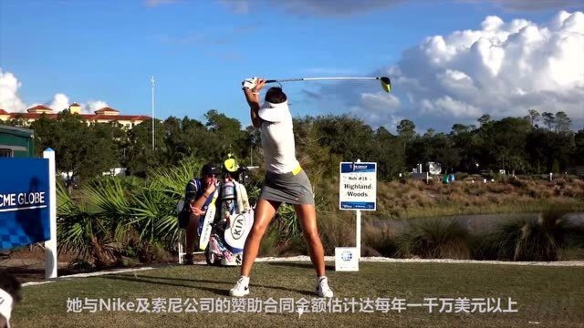 LPGA职业女选手魏圣美的慢镜头挥杆 来看看你和她有什么不同吧