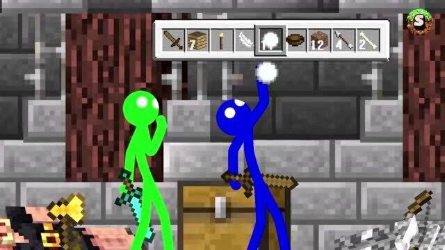 【Stickman VS Minecraft】第五集