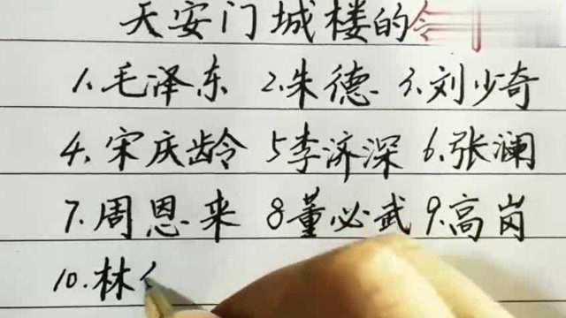 1949年开国大典登上天安门城楼的领导,你知道多少?