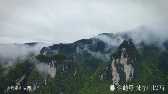 贵州一处还没被商业破坏的处女地,天空之城,齐峰异景,飞流瀑布应有尽有