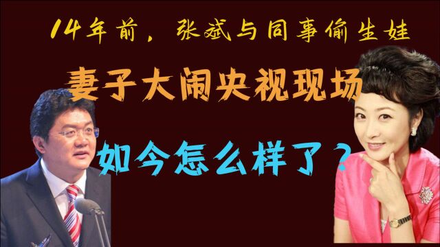 14年前,张斌与同事偷生娃,妻子大闹央视现场,如今怎么样了?