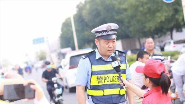 河南广播电视台小记者奔赴汤阴县高考现场采访报道