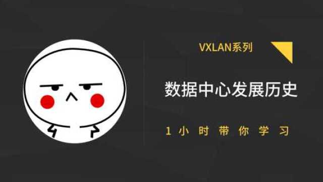 VXLAN技术原理⠂ 数据中心发展历史(1)