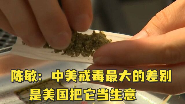 陈敏:中美戒毒最大的差别,是美国把它当生意