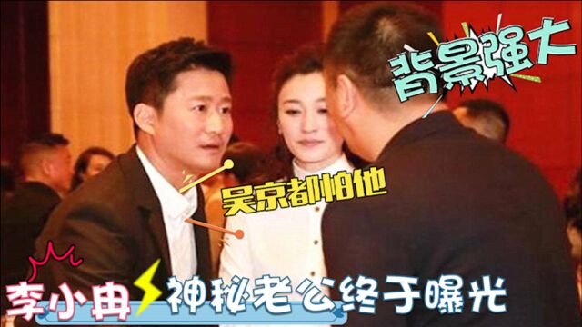 45岁李小冉老公曝光,长相一言难尽不料背景如此强大!难怪不公开