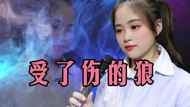 一首《受了伤的狼》动感DJ,劲爆旋律,沙哑嗓音带着忧伤,真好听