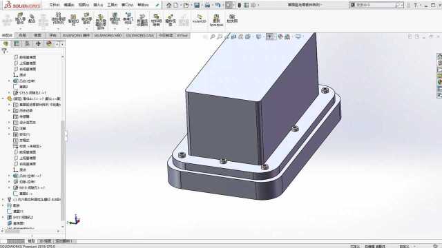 Solidworks非标设计视频教程第7课:装配体阵列之草图驱动零部件阵列