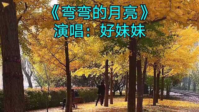 歌曲《弯弯的月亮》演唱:好妹妹