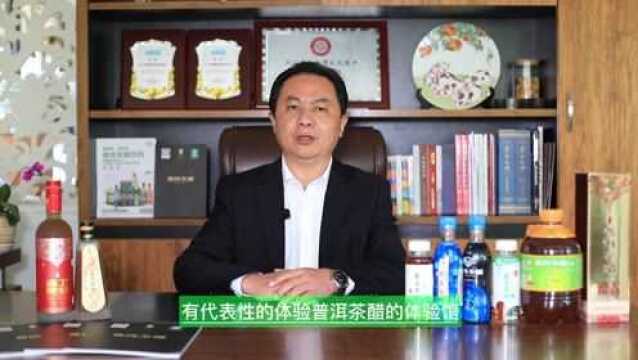 云南康福茶叶 氼康普洱茶醋 2022虎年给您拜年啦