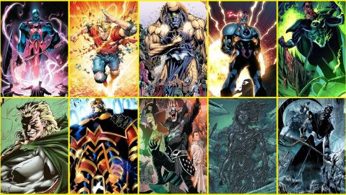 DC漫画最强十大反派，达克赛德只排第五，前三比肩上帝！