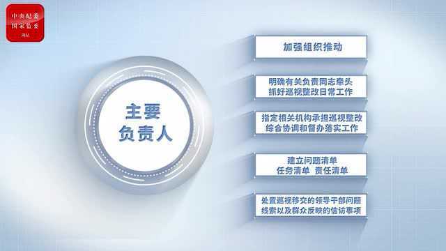 【巡视巡察】被巡视党组织怎样落实巡视整改主体责任?