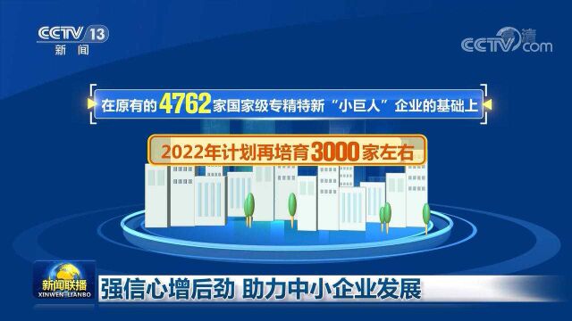 央视《新闻联播》:强信心增后劲 助力中小企业发展