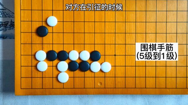 【围棋手筋】黑先杀白,引征也不怕