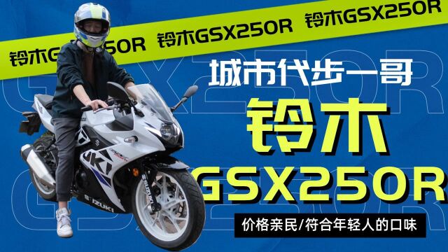 城市代步一哥 价格亲民/符合年轻人的口味 铃木GSX250R 可闭眼入