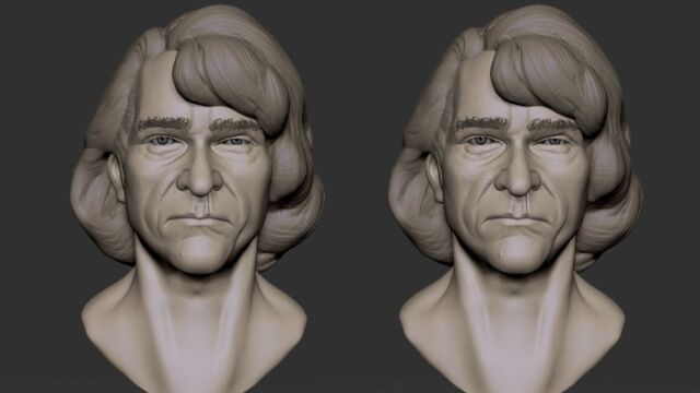 ZBrush写实人头雕刻教程.zbrush基础教程