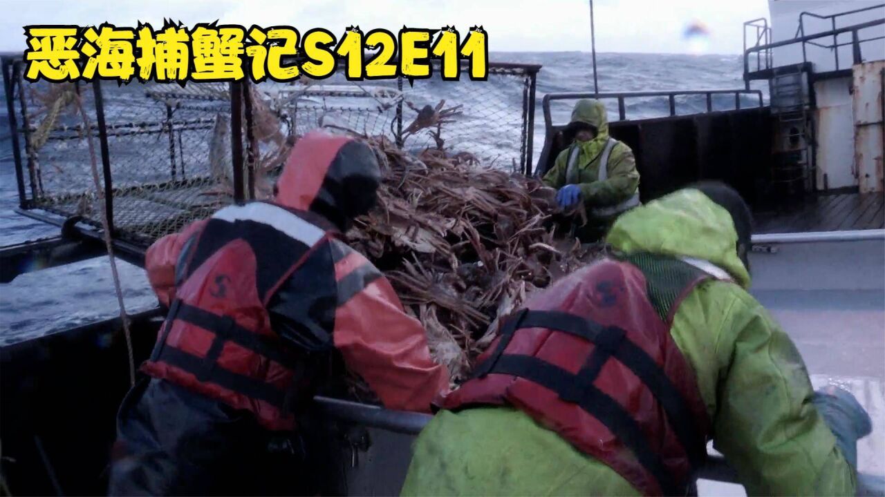 恶海捕蟹记s12e11,巫师号试探蟹笼取得成功,基斯船长下场助威