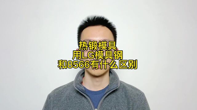 热锻模具用LG和8566有什么区别,他们各自的成功应用领域是哪些?