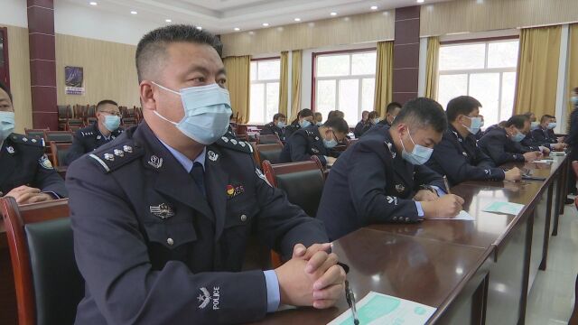 【吴起融媒】县委第二巡察组巡察交通警察大队工作动员会召开