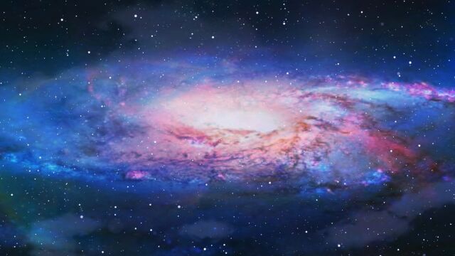  唯美梦幻宇宙银河系星球星云星星星辰动态背景视频 (8)