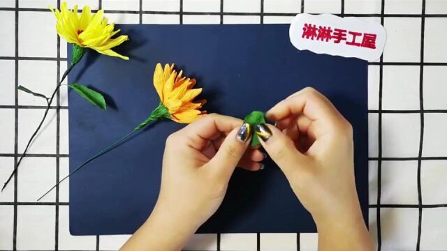 手工折纸 百日菊