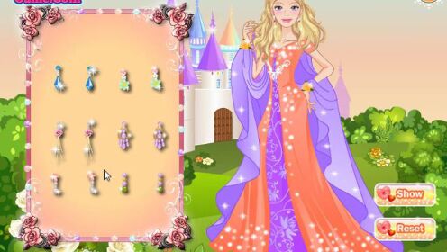 芭比的圣诞夜游戏系列：城堡公主