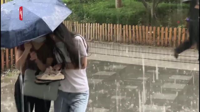 瓢泼大雨已下!北京发布暴雨蓝色预警信号 出行注意安全!