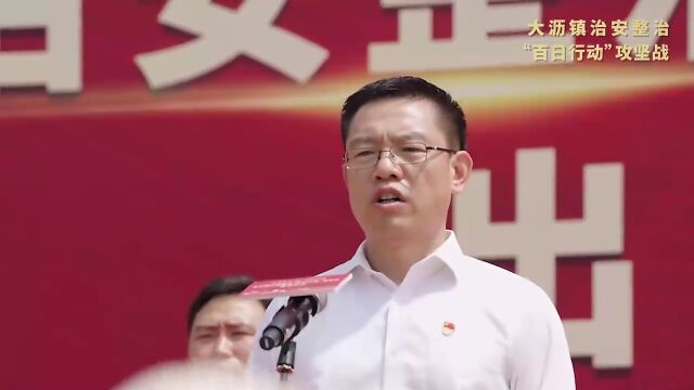 出征!南海大沥治安整治“百日行动”攻坚战开启