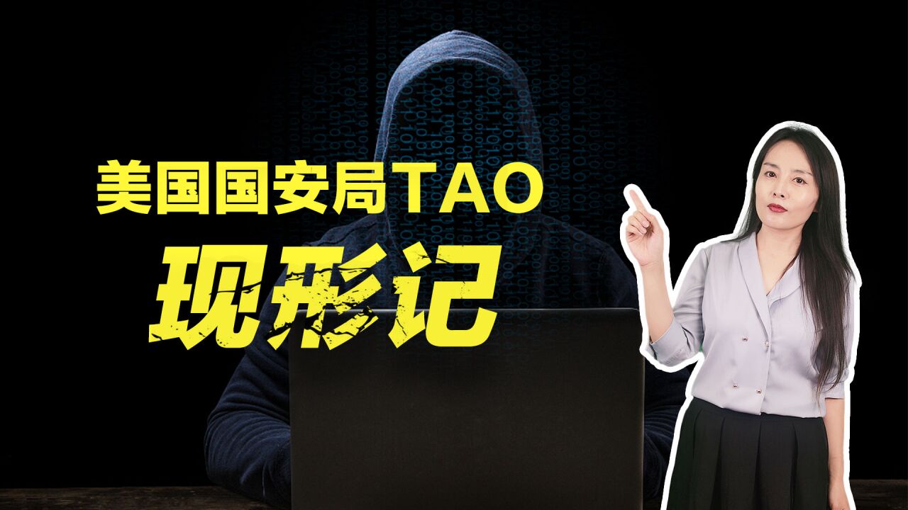 【国际3分钟】美国国安局TAO现形记